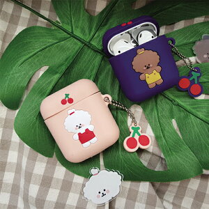 CQ Apple SSALBAP YAKBAP 3D Silicone Airpods Soft GA[|bY 1 2 \tg P[X Jo[