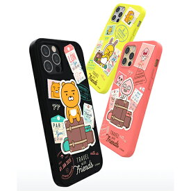 S2 Kakao Friends TRAVEL Soft カカオフレンズ iPhone Galaxy ケース カバー スマホケース