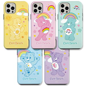 CQ PAxA iPhone Galaxy A[}[ P[X Jo[ X}zP[X Care Bears Happy Rainbow