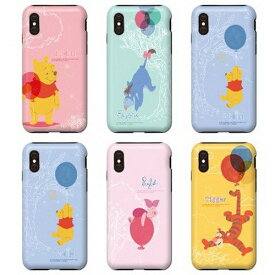 JH ディズニー クマのプーさん iPhone Galaxy タフ バンパー ケース カバー スマホケース Disney Winnie The Pooh