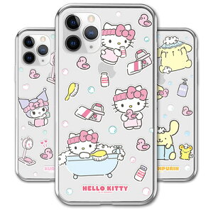79 TI oX iPhone Galaxy [[ P[X Jo[ X}zP[X Sanrio Characters BATH Clear Jelly n[LeB N~ ||v }CfB obh΂ Vi[ |`bR n