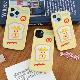 RO BRUNCH BROTHER DRAWING TOAST Silicone iPhone ケース カバー スマホケース