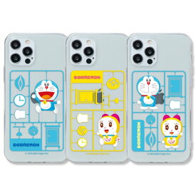 CQ ドラえもん iPhone Galaxy ケース カバー スマホケース DORAEMON フィギュア クリア ゼリー