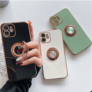OC ONENOUGH GOLD RING Jelly iPhone Galaxy �����O�z���_�[�ƃP�[�X��̌^ �\�t�g �P�[�X �J�o�[ �X�}�z�P�[�X