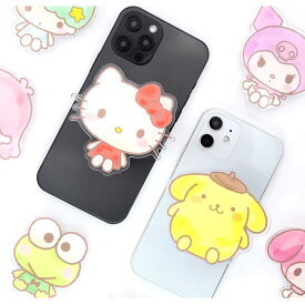 79 サンリオ ベビー アクリル スマホスタンド かわいい スマホグリップ グリップホルダー スマホリング シンプル スタンド ホルダー 落下防止 携帯スタンド スマホ グリップスタンド