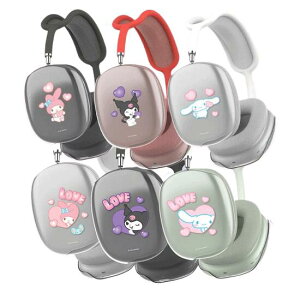 ST �T�����I �G�A�[�|�b�Y �}�b�N�X �ǂ��ǂ� ���� �n�[�h �P�[�X �J�o�[ SANRIO DUGEUNDUGEUN AirPods Max CLEAR Hard Case Cover