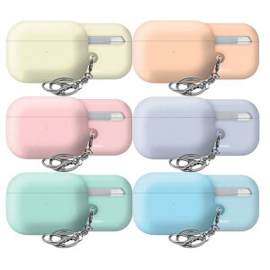 TR \bhpXe GA[|bY v 1 2 n[h P[X Jo[ SOLID PASTEL AirPods Pro 1st 2nd Hard CASE