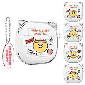 S2 �J�J�I�t�����Y �`�����V�N �_�C�A���[ �M�����N�V�[�o�b�Y ���C�u 2 �v�� ���� �n�[�h �P�[�X �J�o�[ KAKAO FRIENDS CHOONSIK DIARY Galaxy Buds Pro Buds2 Pro Live CLEAR Hard CASE