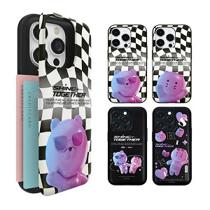 S2 JJItY VC gDMU[ iPhone Galaxy }Olbg J[h hA op[ P[X Jo[ X}zP[X KAKAO FRIENDS SHINE TOGETHER MAGNET Card DOOR Bumper CASE COVER J[h2[ł