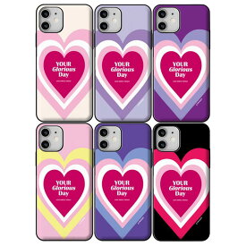 TR グローリーデー iPhone Galaxy マグネット カード ドア バンパー ケース カバー スマホケース GLORY DAY MAGNET CARD DOOR BUMPER CASE COVER カード2枚が収納できる実用性 ミラーが入っております。