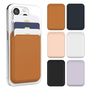 S2 �W���X�g�t�H�[���[ Magsafe �Ή� �J�[�h �E�H���b�g JUST4U MagSafe Case Wallet �J�[�h��3���܂Ŏ��[�\ �r�[�K�����U�[