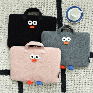 RO u` uU[ tH[tH[ u[N Ch 13` m[gp\R |[` P[X Jo[ Brunch Brother POMPOM Boucle Wide 13inch Laptop Pouch Cover