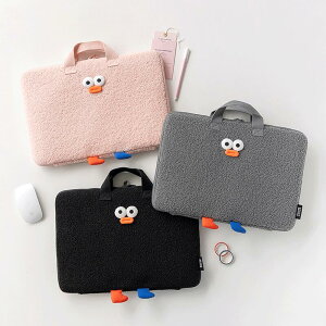RO u` uU[ tH[tH[ u[N Ch 15` m[gp\R |[` P[X Jo[ Brunch Brother POM POM Boucle Wide 15inch Laptop Pouch Cover