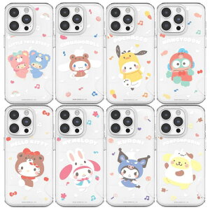TI iPhone Galaxy J[h n[h P[X Jo[ X}zP[X RX`[ SANRIO COSTUME CARD CLEAR HARD CASE 1[łp TR