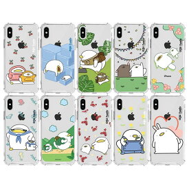 カカオフレンズ韓国 オグ ファミリー 冒険 iPhone Galaxy 防弾 ケース カバー スマホケース OGU ADVENTURE GELL HARD CASE COVER BA