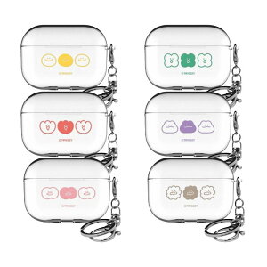 }O }O h[CO p^[ GA[|bY v 1 2 3  n[h P[X Jo[ MALLANG MALLANG DRAWING PATTERN AirPods Pro 1st 2nd 3rd Clear Hard Case Cover L[z_[