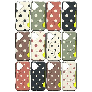 hbg iPhone Galaxy Magsafe Ή 2J[h op[ P[X Jo[ X}zP[X S DC DESIGN PATTER SERIES DOT PATTERN 2 CARDS MagSafe BUMPER CASE COVER J[h2[łp SI