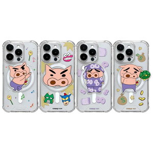 N񂿂 ԂԂ肴 iPhone Galaxy MagSafe Ή he  X}zObv P[X Jo[ X}zP[X CRAYON SHINCHAN BURI BURI MagSafe SMART GRIP Gell Hard Case Cover ͎Ύdl X}zO