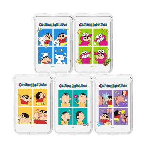 N񂿂 4Jbg Magsafe Ή  XCh J[h EHbg CRAYON SHINCHAN 4 CUT MagSafe CLEAR Slide Card Wallet J[h3܂Ŏ[\ TR