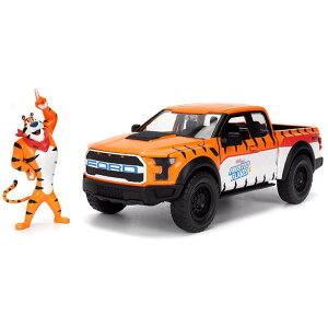 �P���b�O �L���� �t�H�[�h F-150 ���v�^�[ �g�j�[�E�U�E�^�C�K�[ �t�B�M���A 1/24�X�P�[�� JADA TOYS Kellogg�fs Frosted Flakes ford f150 raptor Tony the Tiger Figure S25039 JADA TOYS AC