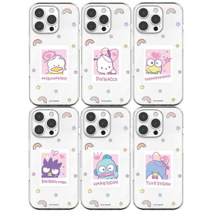 �T�����I �C���X�^���g�J���� iPhone Galaxy �����[���[ �P�[�X �J�o�[ �X�}�z�P�[�X SANRIO INSTANT CAMERA Clear Jelly Case Cover TR