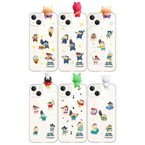 �N���������񂿂�� �J�X�J�x�h�q�� �t�B�M���A iPhone Galaxy �����[���[ �P�[�X �J�o�[ �X�}�z�P�[�X Crayon Shinchan TTOEGIP BANGBEOMDAE Design Figure Clear Jelly Case Cover FIX