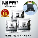 【ベスト＋本体セット】特殊低温 アイスエナジー 保冷剤 2025年モデル ベスト セット 日本製 [正規品] | ICE ENERGY …