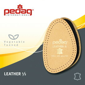 【 楽天スーパーSALE　プライスオフ対象商品 】pedaq（ペダック）レザー 1/2「LEATHER 1/2」/サイズ：35/36、37/38、39/40、41/42、43/44 Art.101 本革 メンズ レディース 中敷き 靴 シューズ スニーカー インソール 高品質 高耐久性^