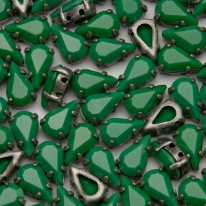 Be[WXtXL[ܕt 2 #4300 10x6mm AbvO[ 10 DtpCXg[ r[Y