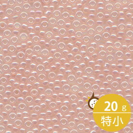 MIYUKI シードビーズ 丸特小 15/0 約1.5mm #519 ピンクパール(セイロン中染) 20グラムバラ 約5,000粒入り ミユキビーズ