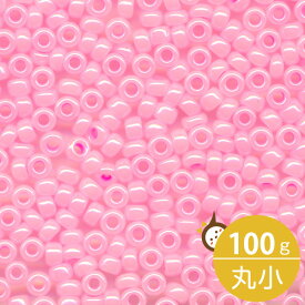MIYUKI シードビーズ 丸小 11/0 約2mm #531 ピンク(セイロン中染) 100グラムバラ (20グラムパック×5個) 約11,000粒入り ミユキビーズ