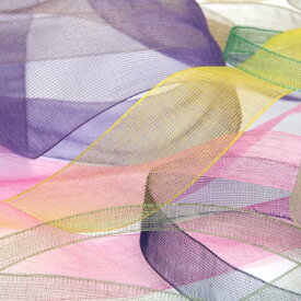 オーガンジーリボン 手芸 服飾 ラッピング FUJIYAMA RIBBON