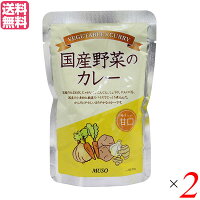 100円クーポン！カレー レトルト パウチ ムソー 国産野菜のカレー・甘口200g ２個セット 送料無料