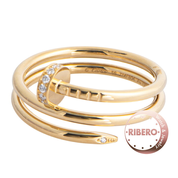 楽天市場】CARTIER カルティエ JUSTE UN CLOU RING ジュスト アン クル 