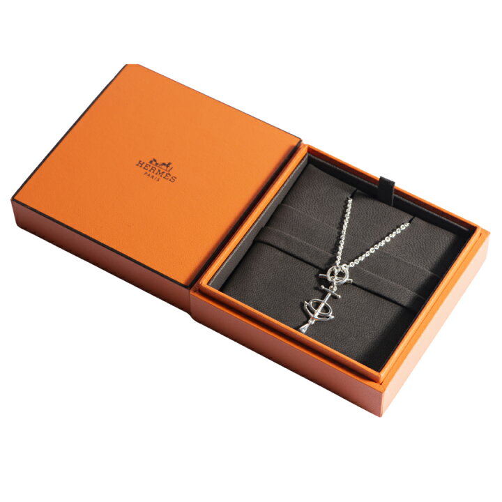 楽天市場】HERMES エルメス グランラルジュ ネックレス 