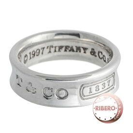 TIFFANY&Co. ティファニー 1837 リング・指輪 ミディアム 13号 シルバー【中古】