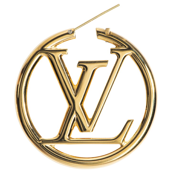 楽天市場】LOUIS VUITTON ルイ・ヴィトン ピアス フープ ルイーズ 