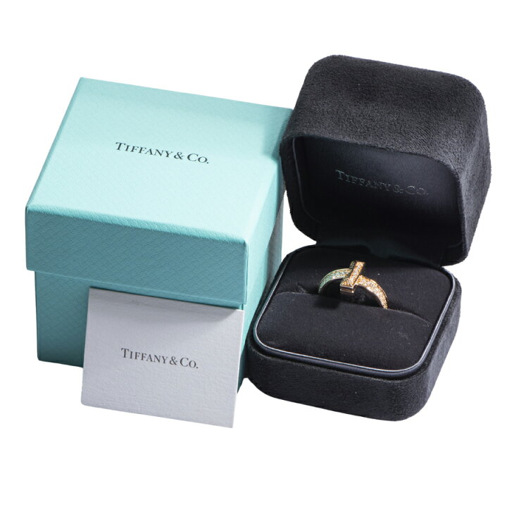 楽天市場】TIFFANY&Co. ティファニー T ワン リング・指輪 15号 ピンク 