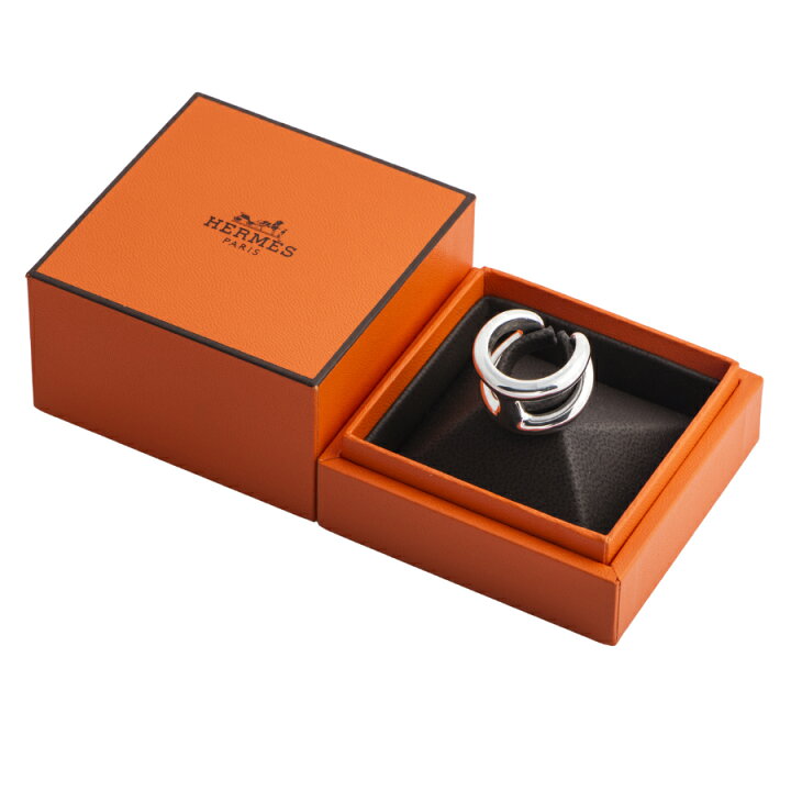 楽天市場】HERMES エルメス オスモズGM リング・指輪 10号 シルバー 