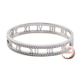 TIFFANY&Co. ティファニー オープン アトラス バングル ブレスレット シルバー【中古】