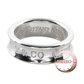 TIFFANY&Co. ティファニー 1837 リング・指輪 ミディアム 14号 シルバー【中古】