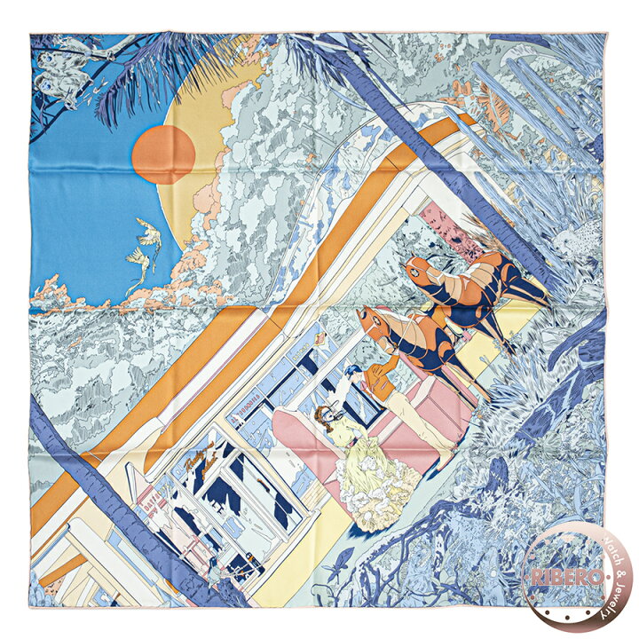 楽天市場】HERMES エルメス カレ70 Rendez-Vous Galant ランデヴー 