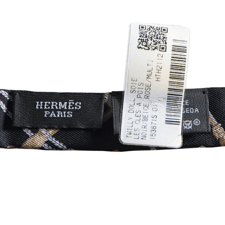 楽天市場】HERMES エルメス ツイリードール Les Cles a Pois レ クレ 