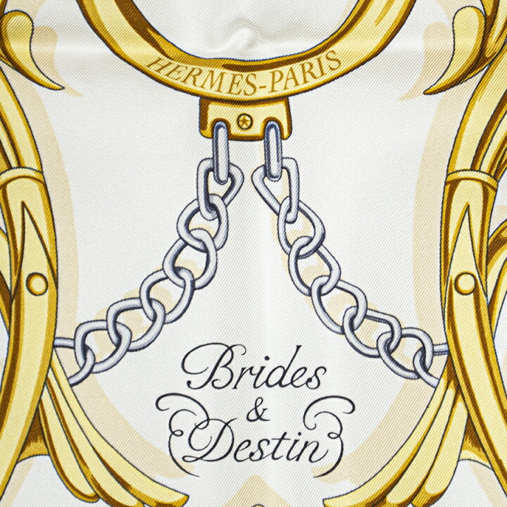 楽天市場】HERMES エルメス カレ90 Brides et Destin 可愛らしい花嫁  