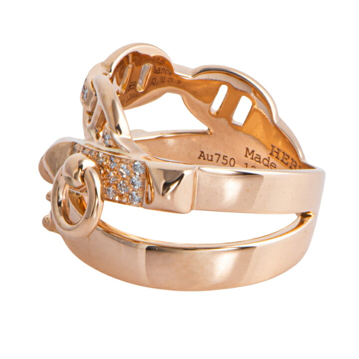 楽天市場】HERMES エルメス アルシミ リング・指輪 14号 ピンク  