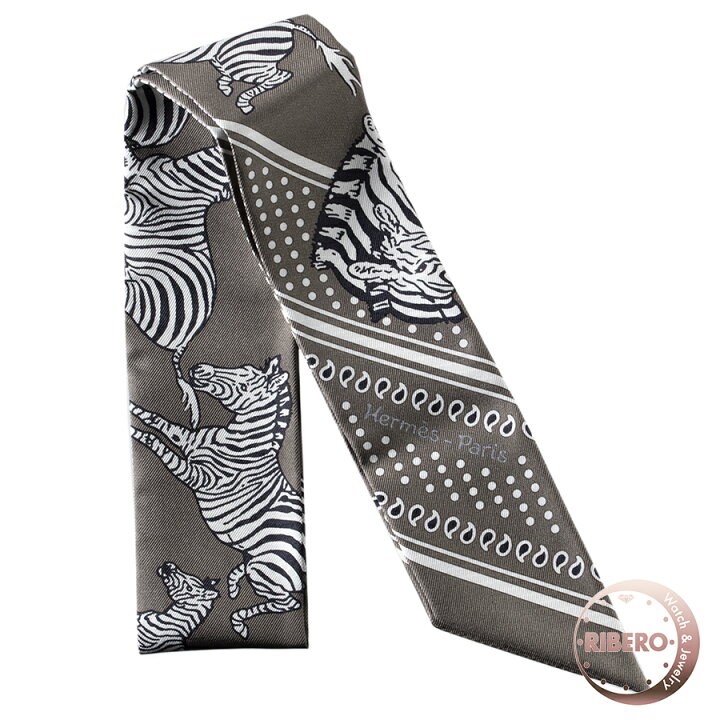 楽天市場】HERMES エルメス Les Zebres Bandana ゼブラ バンダナ 