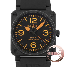 Bell＆Ross ベル＆ロス BR03-92 アヴィエーション BR03-92ORENGE-H 世界250本限定【中古】