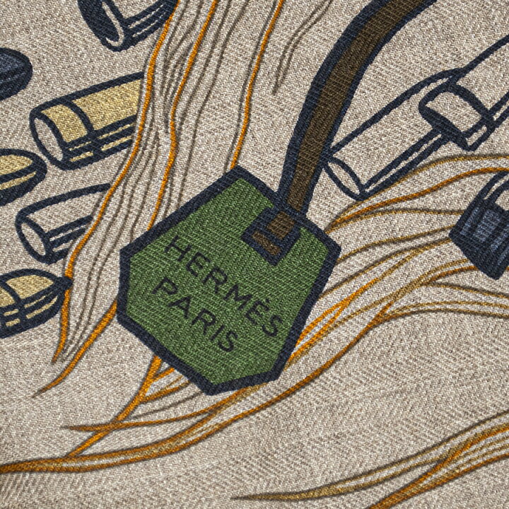 楽天市場】【未使用】HERMES エルメス カレ 100 《Wild Rhythm  