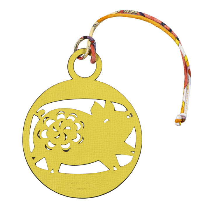 楽天市場】HERMES エルメス petit h プティアッシュ チャーム ブラウン  