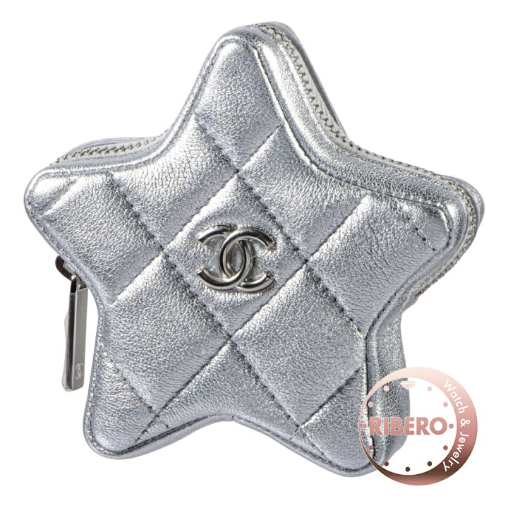 楽天市場】CHANEL シャネル スター アクセサリーポーチ 星 シルバー 